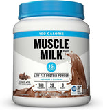 Muscle Milk ZERO, 100 Calorie Protein Powder, Chocolate, 15g Protein, 1.65 Pound, 25 Servings
