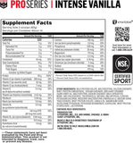Muscle Milk Pro Series Protein Powder Supplement, Intense Vanilla, 2.54 Pound, 14 Servings, 50g Protein, 3g Sugar, 20 Vitamins & Minerals, NSF Certified for Sport, Workout Recovery, Packaging May Vary