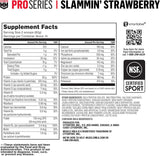 Muscle Milk Pro Series Protein Powder Supplement, Slammin' Strawberry, 2.54 Pound, 14 Servings, 50g Protein, 3g Sugar, 20 Vitamins & Minerals, NSF Certified for Sport, Packaging May Vary