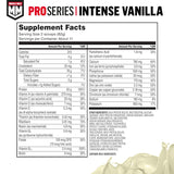 Muscle Milk Pro Series Protein Powder Supplement, Intense Vanilla, 2 Pound, 11 Servings, 50g Protein, 3g Sugar, 20 Vitamins & Minerals, NSF Certified for Sport, Workout Recovery, Packaging May Vary