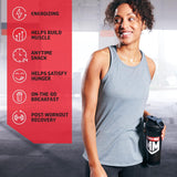Muscle Milk Pro Series Protein Powder Supplement, Slammin' Strawberry, 2.54 Pound, 14 Servings, 50g Protein, 3g Sugar, 20 Vitamins & Minerals, NSF Certified for Sport, Packaging May Vary